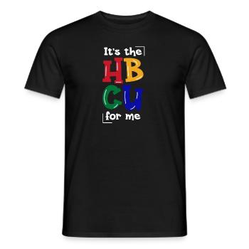 Hbcu Clothing Historic Black College - Men's T-Shirt - black - Front - AI Model Male 178 light (178cm)