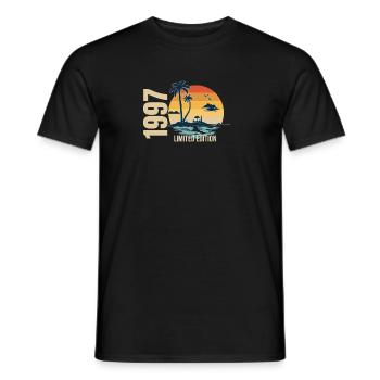 Geburtstag Limited Edition 1997 - Männer T-Shirt - Schwarz - Vorne - AI Model Male 178 light (178cm)
