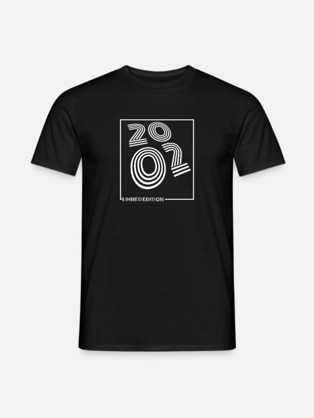 2002 Limited Zebra Edition - Men's T-Shirt - black