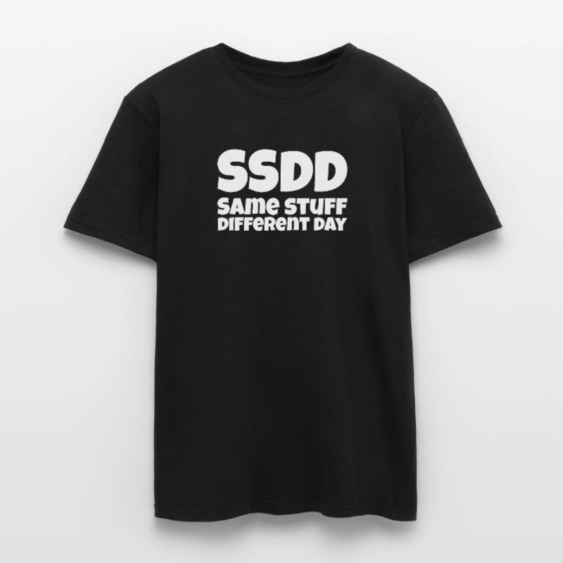 Same stuff different day Männer T-Shirt