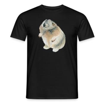 Lemming - Männer T-Shirt - Schwarz - Vorne - AI Model Male 178 light (178cm)