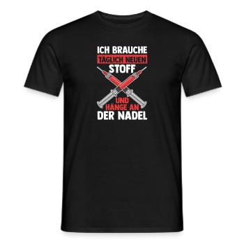 Diabetes Diabetiker - Männer T-Shirt - Schwarz - Vorne - AI Model Male 178 light (178cm)