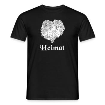 Fette Henne Heimat Schwarzwald - Männer T-Shirt - Schwarz - Vorne - AI Model Male 178 light (178cm)