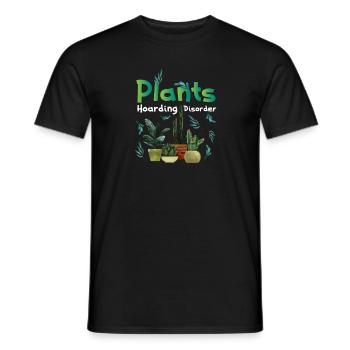 Gartenarbeit und Landschafts Gärtner Blumen - Männer T-Shirt - Schwarz - Vorne - AI Model Male 178 light (178cm)