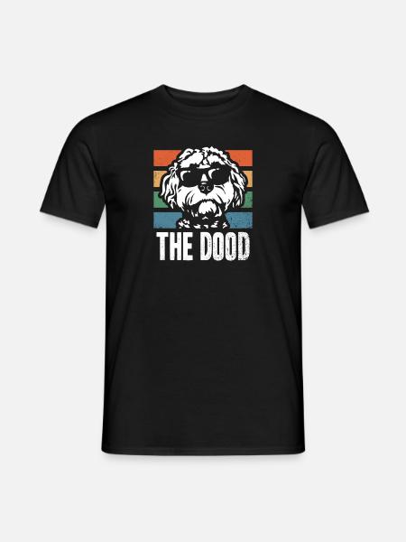 Der Dood Doodle Labradoodle Goldendoodle - Männer T-Shirt - Schwarz