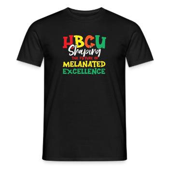 Coyote Jäger - Männer T-Shirt - Schwarz - Vorne - AI Model Male 178 light (178cm)