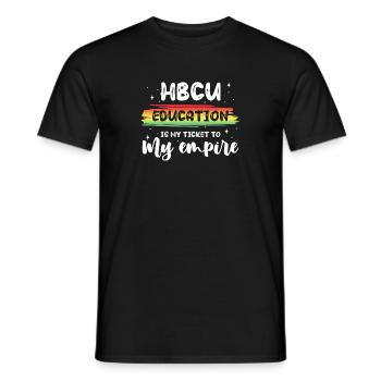 Coyote Hunter - Men's T-Shirt - black - Front - AI Model Male 178 light (178cm)