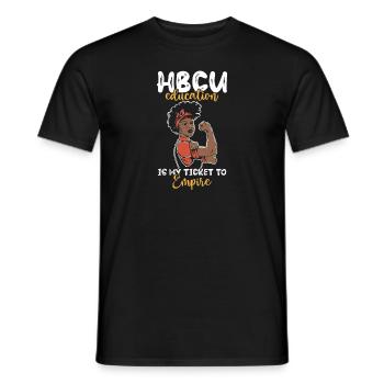 Coyote Hunter - Men's T-Shirt - black - Front - AI Model Male 178 light (178cm)