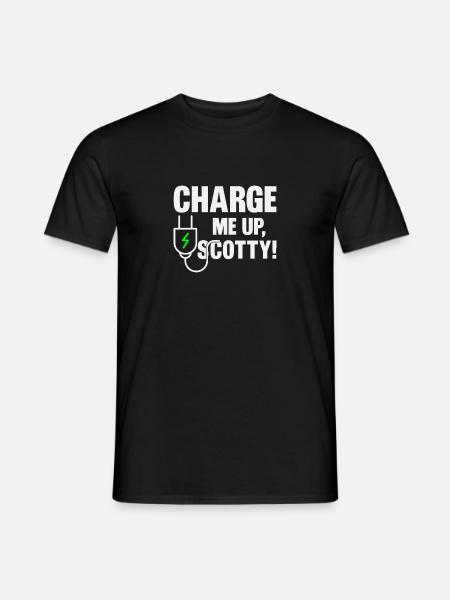 Electric vehicle - Men's T-Shirt - black