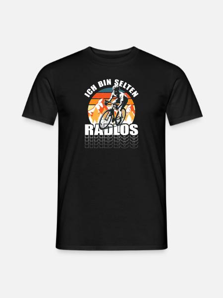 Selten Radlos Fahrrad Radsport Fahrradfahrer Bike - Männer T-Shirt - Schwarz