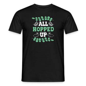 All Hopped Up - Männer T-Shirt - Schwarz - Vorne - AI Model Male 178 light (178cm)