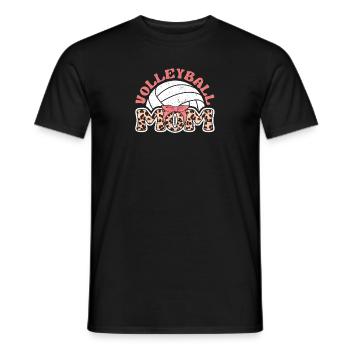 Volleyball Maman Jour de jeu Drôle de joueur de sport Fan - T-shirt homme - noir - Devant - AI Model Male 178 light (178cm)