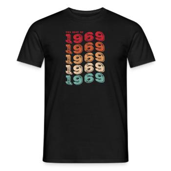 Jahrgang 1979 Geschenke Legende für 54 Jahre - 54. - Männer T-Shirt - Schwarz - Vorne - AI Model Male 178 light (178cm)