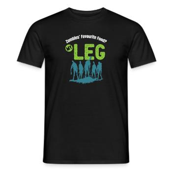 Lustiges Amputation und Beinprothesen - Männer T-Shirt - Schwarz - Vorne - AI Model Male 178 light (178cm)