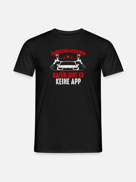Lackierer Fahrzeuglackierer Autolackierer - Männer T-Shirt - Schwarz
