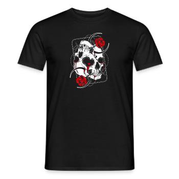 Always on my mind - Liebe - Männer T-Shirt - Schwarz - Vorne - AI Model Male 178 light (178cm)