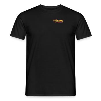 Pfau Fangschreckenkrebse Stomatopoda Crustacea - Männer T-Shirt - Schwarz - Vorne - AI Model Male 178 light (178cm)