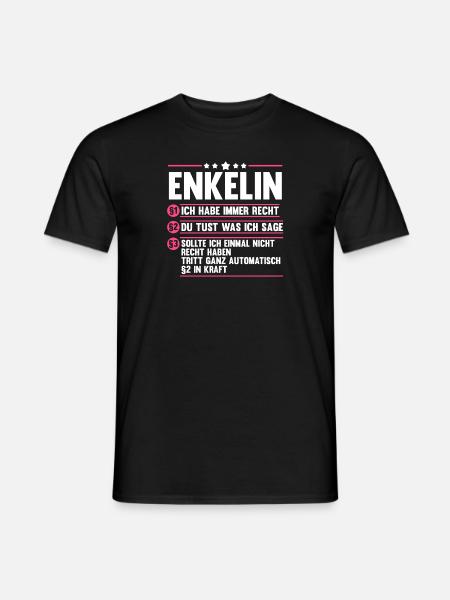 Enkelin - Männer T-Shirt - Schwarz