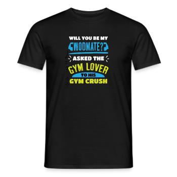 Calisthenics Street Workout Park Fitness Training - Männer T-Shirt - Schwarz - Vorne - AI Model Male 178 light (178cm)