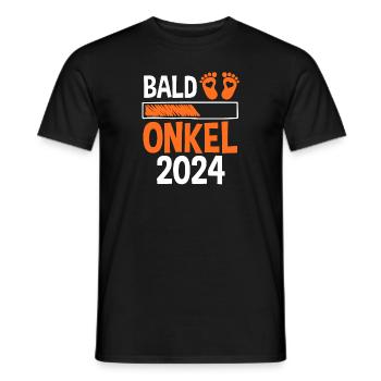 Werdender Onkel 2029 - Männer T-Shirt - Schwarz - Vorne - AI Model Male 178 light (178cm)