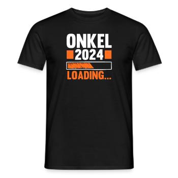 Werdender Onkel 2038 - Männer T-Shirt - Schwarz - Vorne - AI Model Male 178 light (178cm)