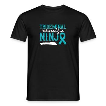 Trigeminusneuralgie Ninja - Monat Des - Männer T-Shirt - Schwarz - Vorne - AI Model Male 178 light (178cm)