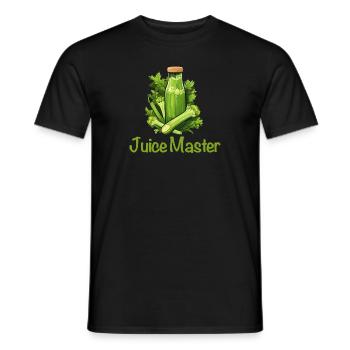 Entsaften Männer Frauen Entsafter Reinigung Smoothie Saft - Männer T-Shirt - Schwarz - Vorne - AI Model Male 178 light (178cm)