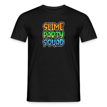 Slime party squad - Männer T-Shirt - Schwarz - Vorne - AI Model Male 178 light (178cm)