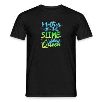 Mother of the Slime queen - Men's T-Shirt - black - Front - AI Model Male 178 light (178cm)