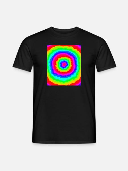 Flower power - Men's T-Shirt - black