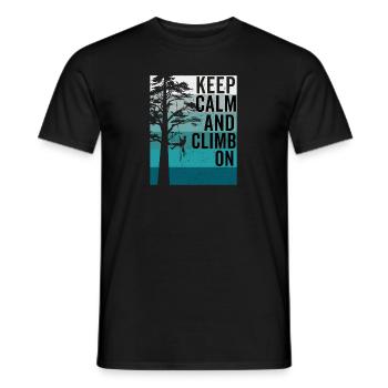 Baumpfleger Baumchirurg Holzarbeiter Lustiger Holzfäller - Männer T-Shirt - Schwarz - Vorne - AI Model Male 178 light (178cm)