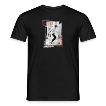 Skateboard Jungen Mädchen Sport Cool Trick - Männer T-Shirt - Schwarz - Vorne - AI Model Male 178 light (178cm)