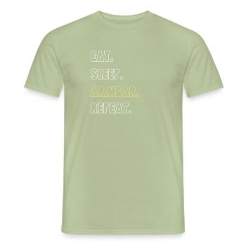 Armbar Grappling BJJ - Männer T-Shirt - Sage - Vorne - AI Model Male 178 light (178cm)