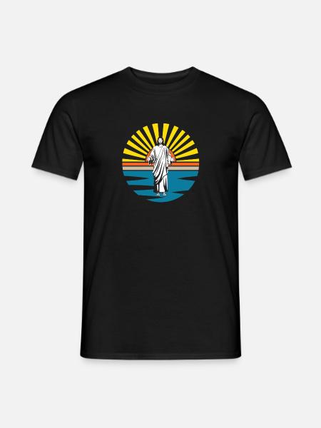 Das Licht der Welt - Männer T-Shirt - Schwarz