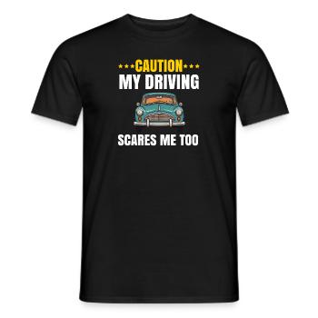Neue Fahrschüler Mädchen Frauen Mutter Tochter - Männer T-Shirt - Schwarz - Vorne - AI Model Male 178 light (178cm)