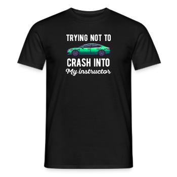 Neue Fahrschüler Mädchen Frauen Mutter Tochter - Männer T-Shirt - Schwarz - Vorne - AI Model Male 178 light (178cm)