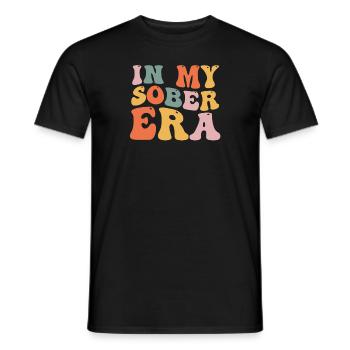 Women Sobriety - Men's T-Shirt - black - Front - AI Model Male 178 light (178cm)