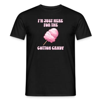Cotton Candy Lover - Men's T-Shirt - black - Front - AI Model Male 178 light (178cm)