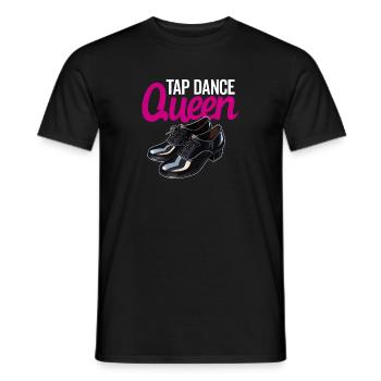 Tap Dance Teacher Appreciation For Women Girls - Men's T-Shirt - black - Front - AI Model Male 178 light (178cm)