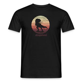 Dinoparent - Männer T-Shirt - Schwarz - Vorne - AI Model Male 178 light (178cm)