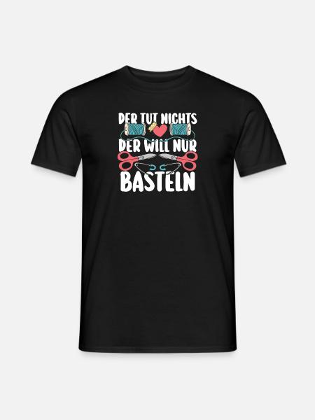 Bastler Basteln - Männer T-Shirt - Schwarz