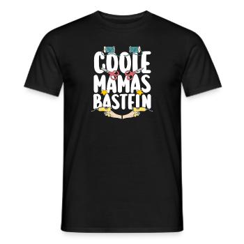 Mama Mutter Bastler Basteln - Männer T-Shirt - Schwarz - Vorne - AI Model Male 178 light (178cm)
