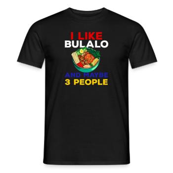 Filipino Philippines Women Men Filipino Food - Men's T-Shirt - black - Front - AI Model Male 178 light (178cm)
