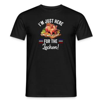 Filipino Philippines Women Men Filipino Food - Men's T-Shirt - black - Front - AI Model Male 178 light (178cm)