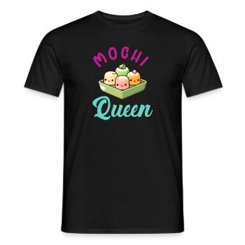 Mochi Japanischer Reiskuchen Süßigkeiten Snack Süßes Mochi - Männer T-Shirt - Schwarz - Vorne - AI Model Male 178 light (178cm)