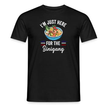 Philippines Philippines Femmes Hommes Cuisine philippine - T-shirt homme - noir - Devant - AI Model Male 178 light (178cm)
