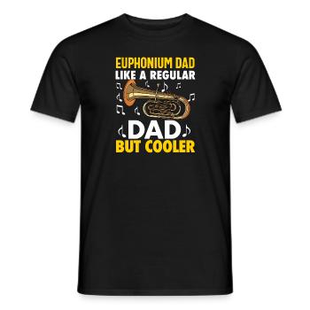 Lustiger Euphoniumspieler für Männer Frauen Euphonist - Männer T-Shirt - Schwarz - Vorne - AI Model Male 178 light (178cm)