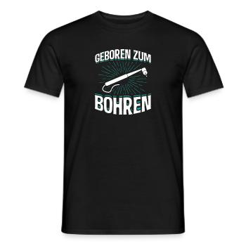 Zahnarzt Spruch lustiges Dentist Motiv Zahn - Männer T-Shirt - Schwarz - Vorne - AI Model Male 178 light (178cm)