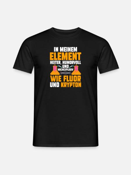 Chemist Science Physics Chemistry - Men's T-Shirt - black