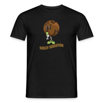Coconut Lover Juice Beach Tropical Summer - Men's T-Shirt - black - Front - AI Model Male 178 light (178cm)